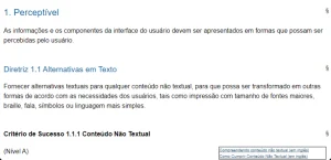 Criterio de sucesso 1.1.1