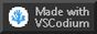Desenvolvido com VSCodium