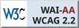 WCAG 2.2 AA